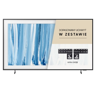 Telewizor Samsung The Frame Pro QE85LS03HWU 85" Neo QLED 4K 144Hz HDMI 2.1 DVB-T2 + dopasowany uchwyt w zestawie