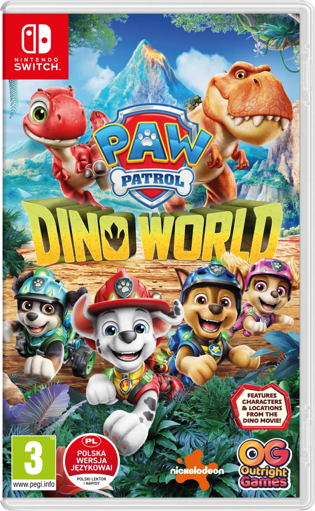 Psi Patrol: Dinoświat Gra na Nintendo Switch