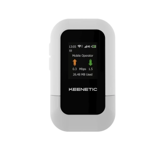 Router bezprzewodowy z 4G Keenetic Roamer 4G KN-5110-01-EU Szary
