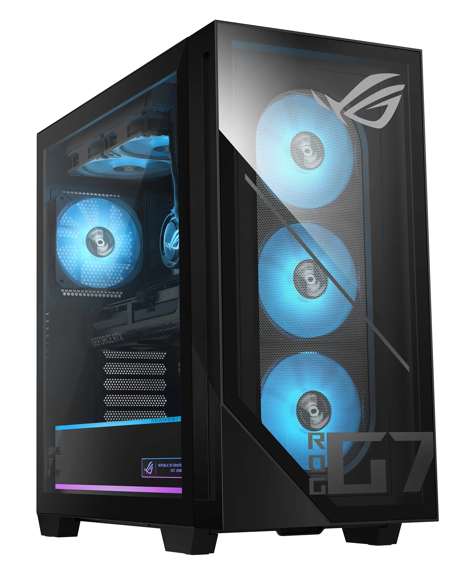 Komputer gamingowy ASUS ROG G700 2025 G700TF-07265F421W Ultra 7 265F 32GB RAM 1TB Dysk SSD RTX5070 Win11