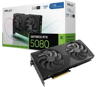 Karta graficzna PNY GeForce RTX 5080 Dual-Fan Slim Overclocked 16GB GDDR7 256bit DLSS 4