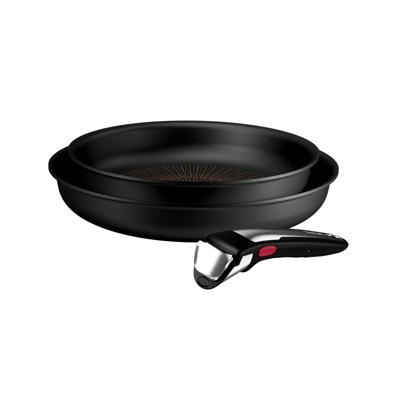 Zestaw patelni Tefal Ingenio Excellence+ P0009553 Indukcja Nieprzywierająca 24cm, 28cm