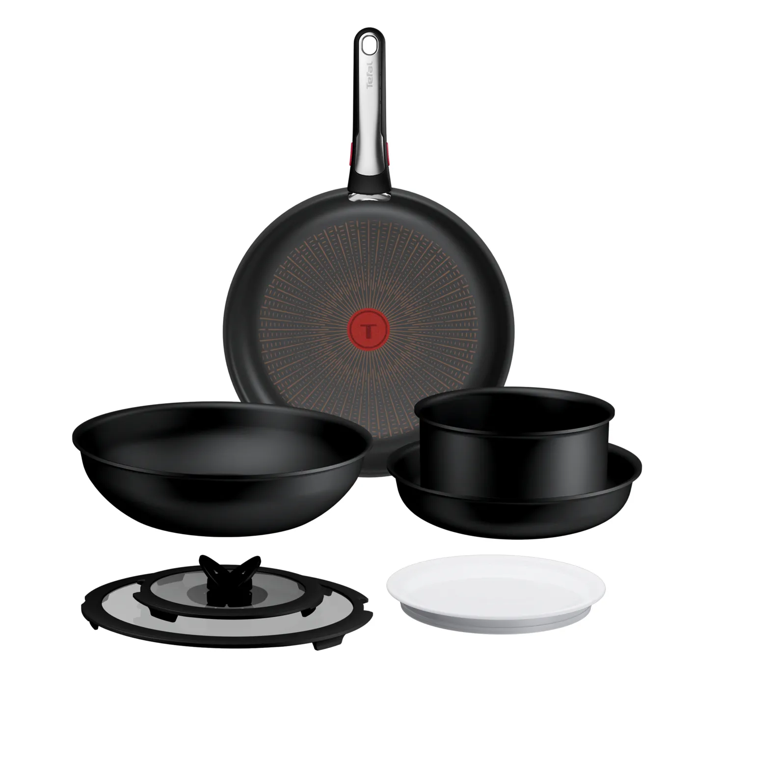 Zestaw garnków Tefal Ingenio Excellence+ P0009953 Indukcja Aluminium 8 elementów