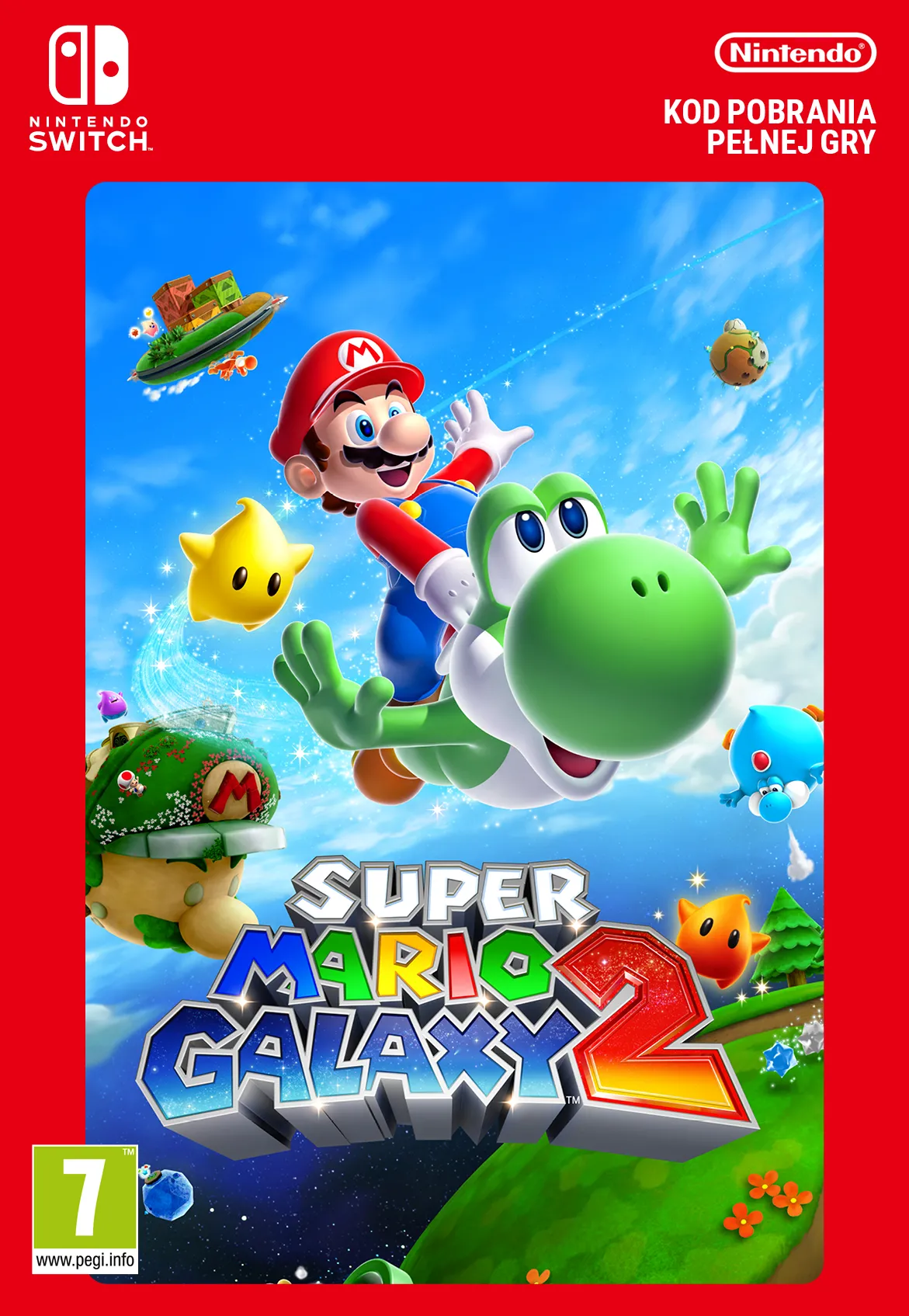 Super Mario Galaxy 2 Gra na Nintendo Switch [Bon Aktywacyjny]