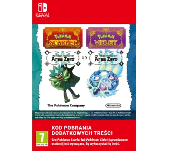 Pokemon Scarlet Expansion Pass DLC Nintendo Switch [Bon Aktywacyjny}