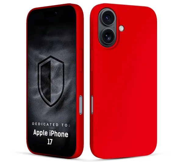 3mk Hardy Mellow Case do iPhone 17 Czerwony
