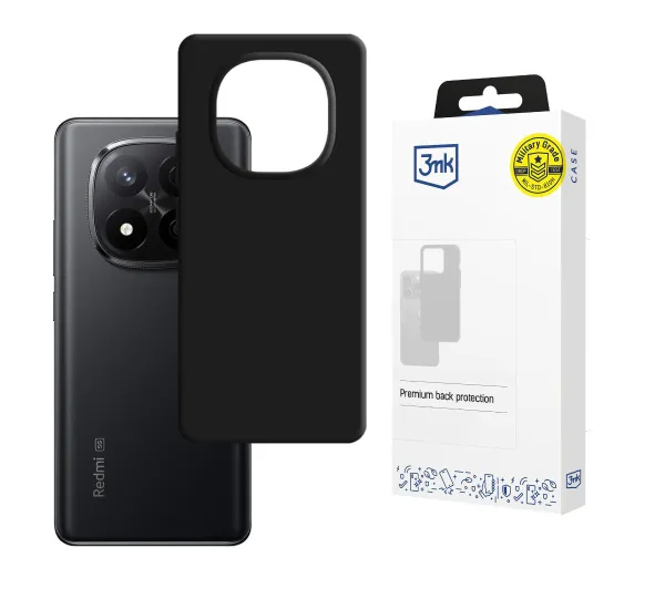 3mk Hardy Mellow Case do Redmi Note 14 Pro+ Czarny