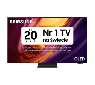 Telewizor Samsung QE55S95HFT 55" QD-OLED 4K 165Hz Vision AI Tizen Dolby Atmos HDMI 2.1 DVB-T2