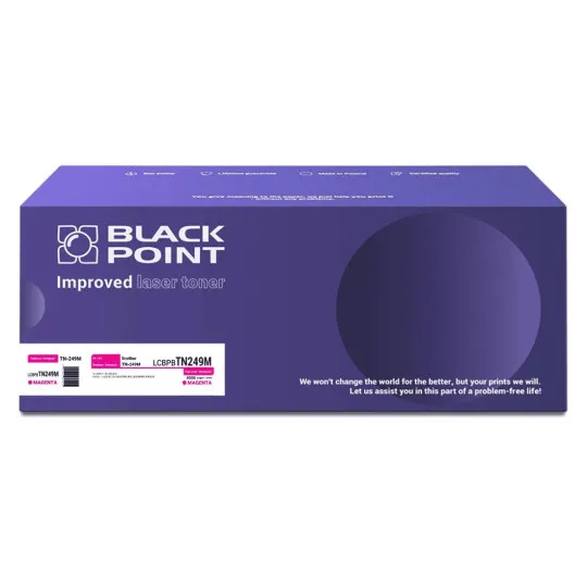 Toner Black Point LCBPBTN249M (zamiennik TN-249M) Purpurowy