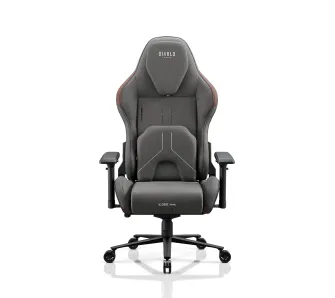 Fotel Diablo Chairs X.One Prime Normal Size Stone Gray Gamingowy Do 140kg Tkanina Ciemnoszary