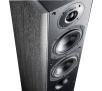Zestaw stereo Yamaha MusicCast R-N402D (srebrny), Indiana Line Nota 550 X (czarny dąb)