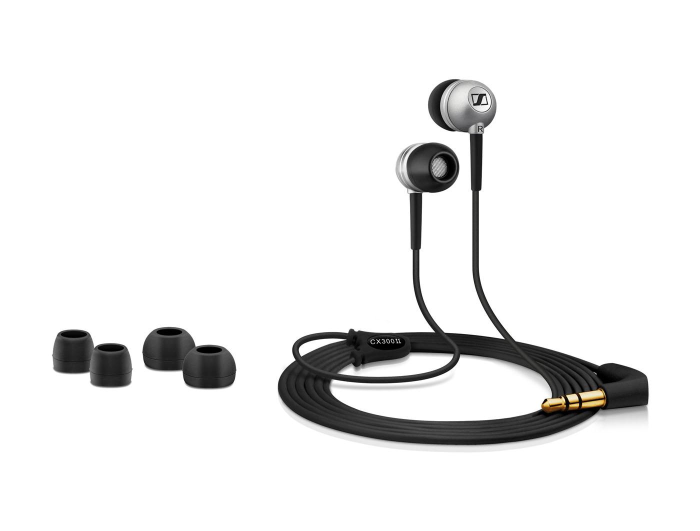 Słuchawki przewodowe Sennheiser CX 300-II Precision (srebrny)