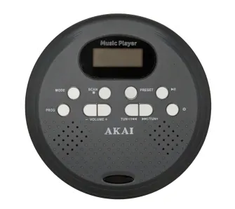 Odtwarzacz AKAI ACDP-200 PLUS Czarny