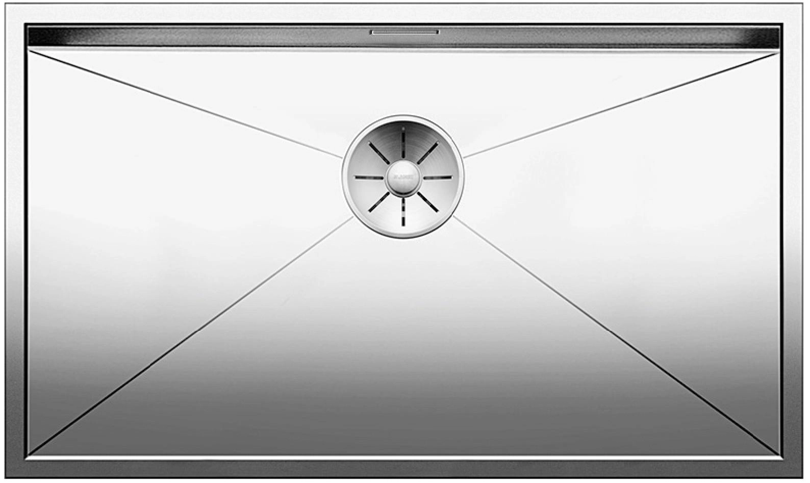 Zlewozmywak Blanco ZEROX 700-U 521593 Stalowy Srebrny