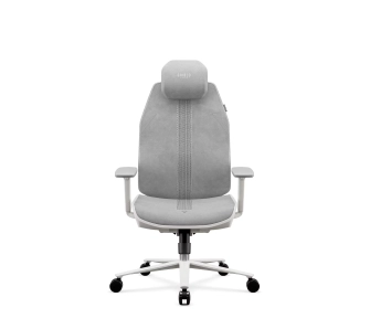 Fotel Diablo Chairs V-Flash Light Grey Biurowy do 150kg Tkanina Jasnoszary