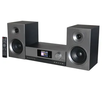 Wieża Soundmaster ICD5000SW 100W Bluetooth Radio FM DAB+ Czarno-srebrny