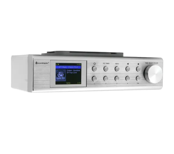 Soundmaster IR1500SI Radio FM DAB+ Internetowe Bluetooth Srebrny