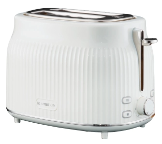 Toster Ambition Vintage Rozmrażanie 930W Biały