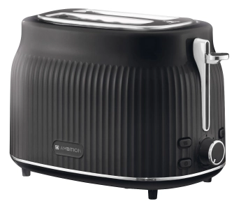 Toster Ambition Vintage Rozmrażanie 930W Czarny