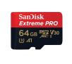 SanDisk Extreme Pro microSDXC 64GB + adapter