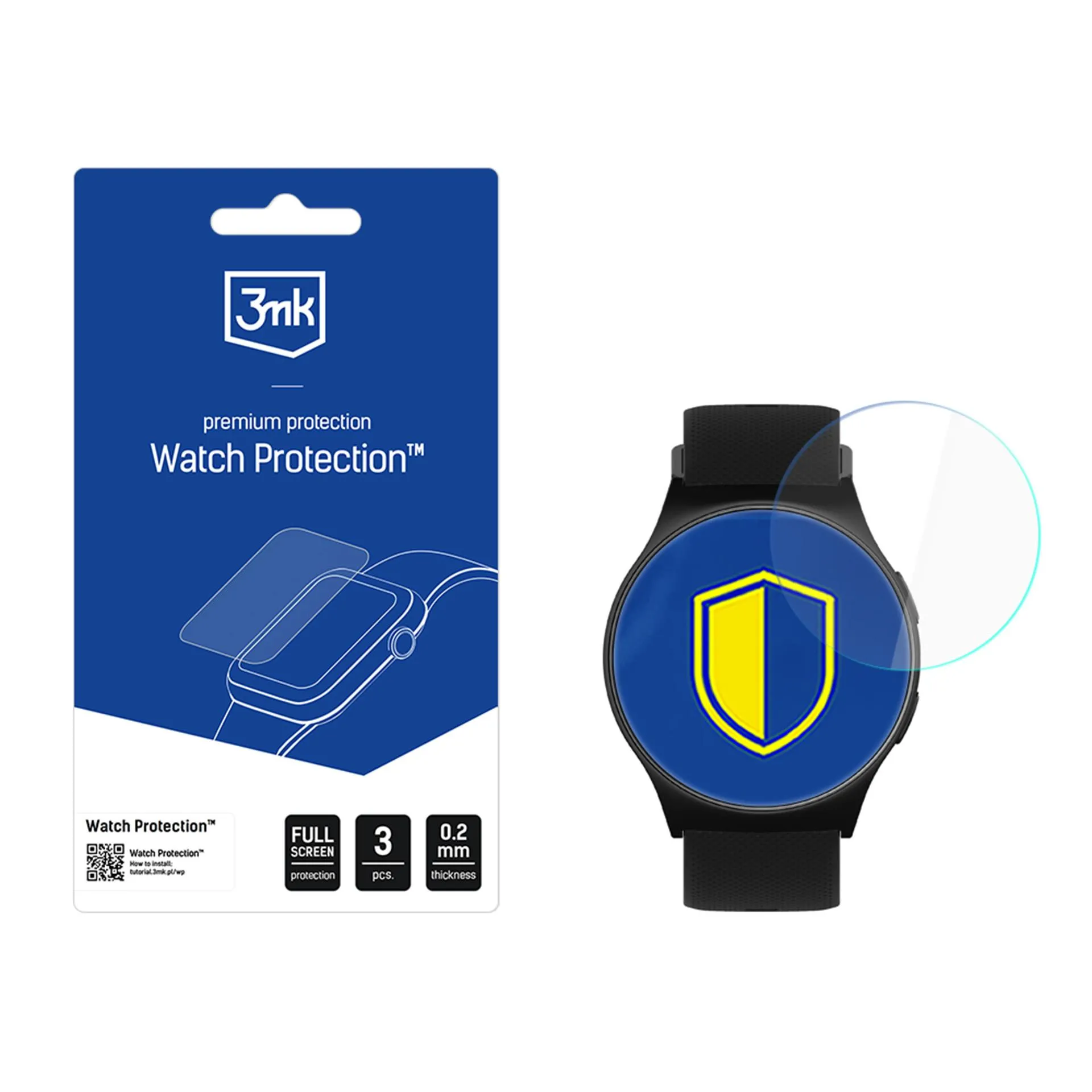 Folia ochronna 3mk Watch Protection ARC do Motorola Moto Watch 47mm