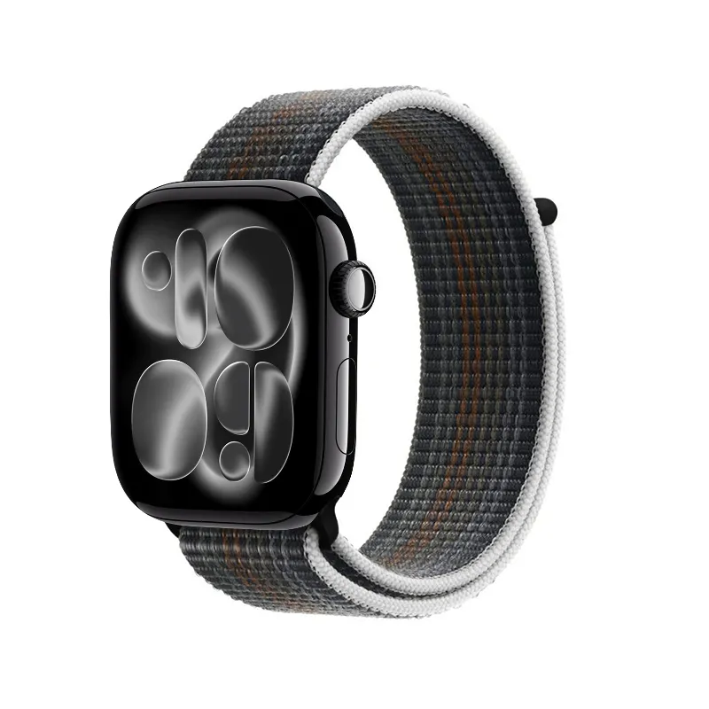 Pasek Crong Nylon do Apple Watch 44/45/46/49mm Midnight Run