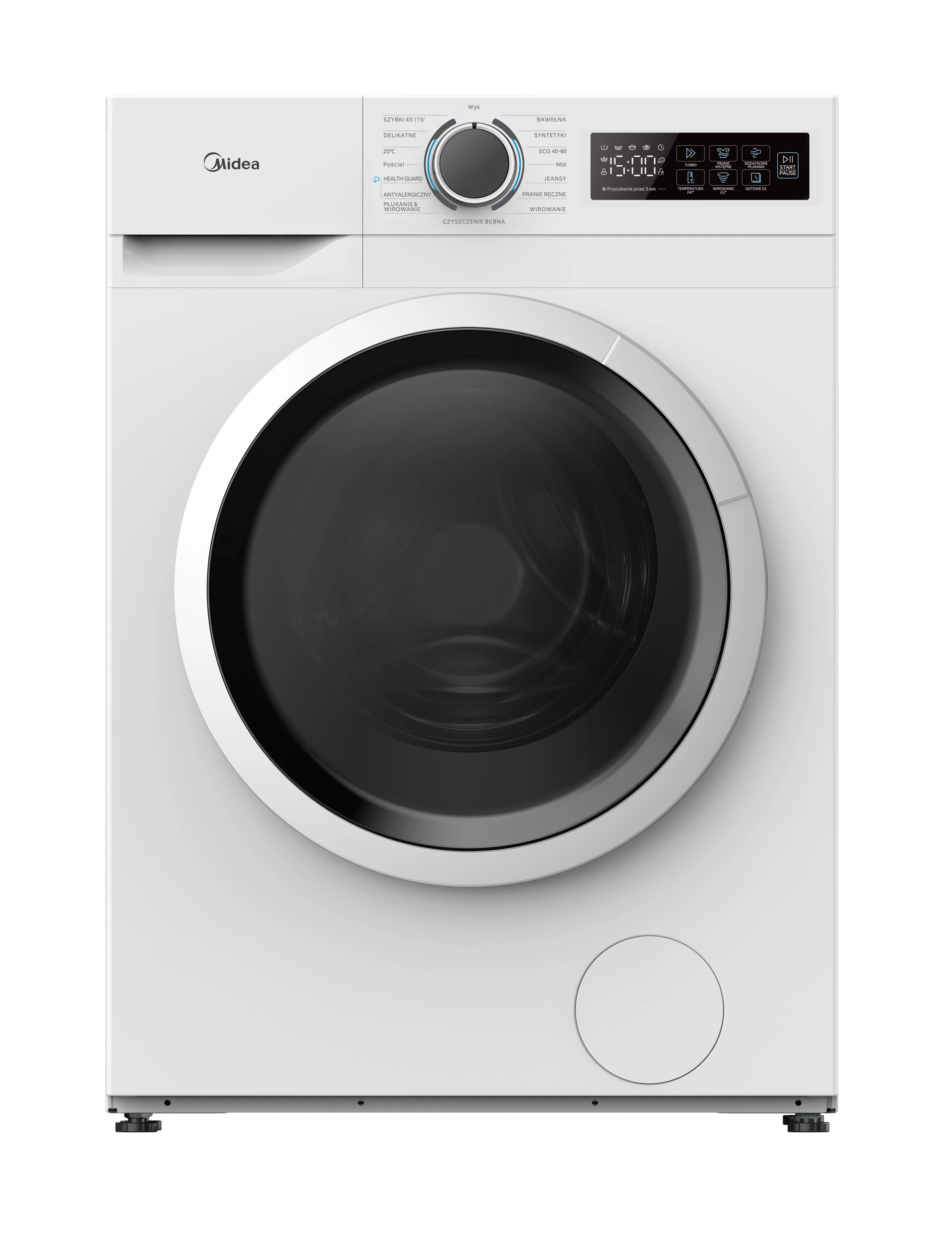 Pralka Midea MF110W80BA10/WW-PL Slim PowerMix 8kg 1400obr/min