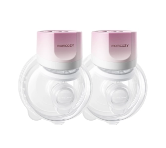 Laktator Momcozy S12 Pro Quick Double Pack Różowy