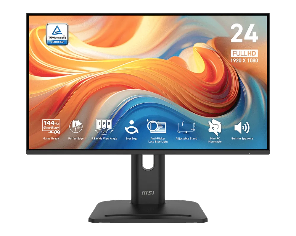 Monitor MSI PRO MP245PG E14 23,8" Full HD IPS 144Hz 1ms MPRT