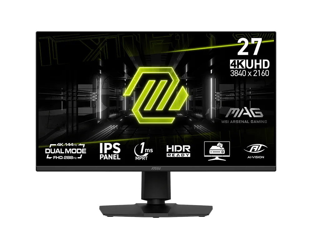 Monitor MSI MAG 275UPD E14 27" 4K IPS Dual Mode 144Hz/288Hz 1ms MPRT Gamingowy