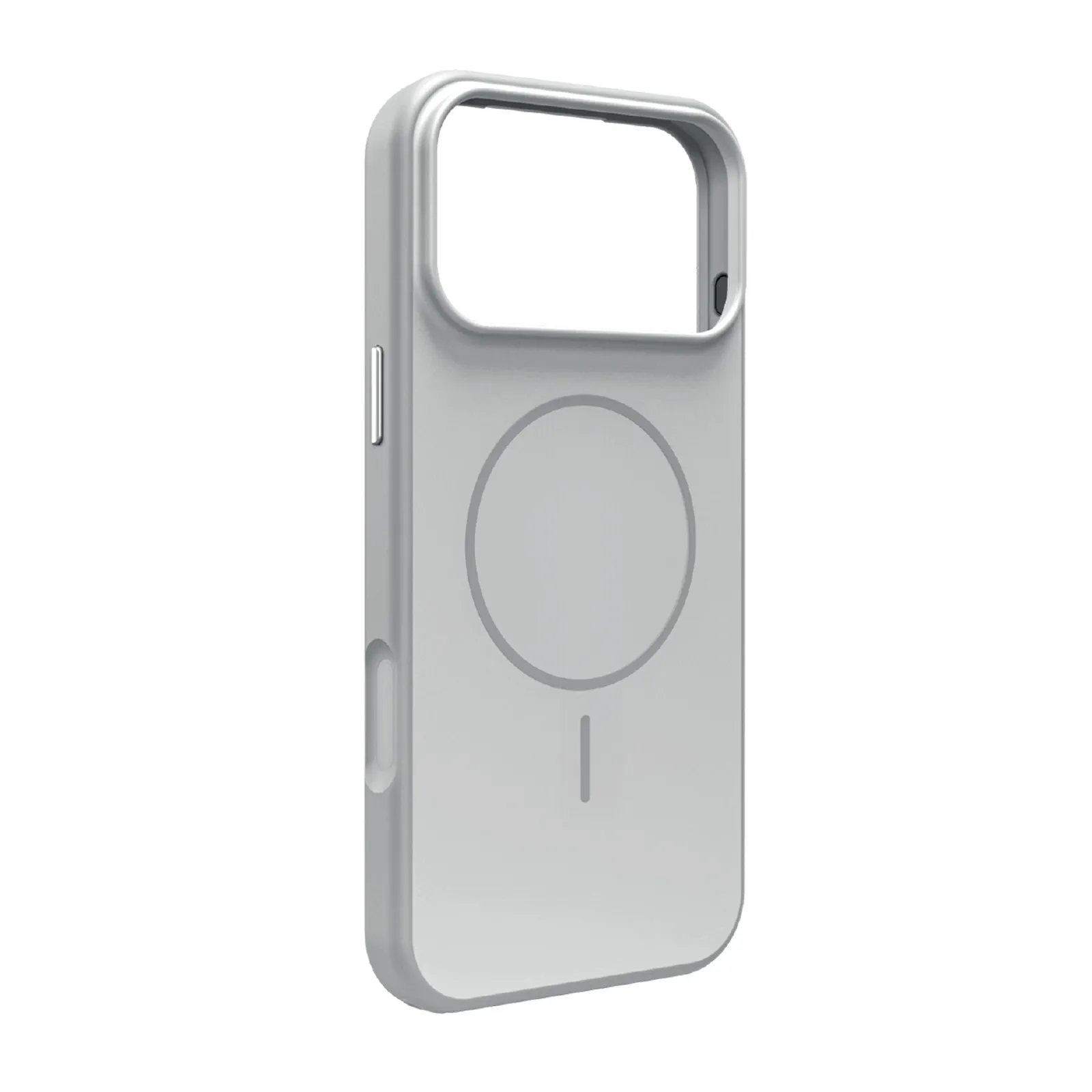 Etui Puro Blend Mag do iPhone 18 Pro Max Srebrny