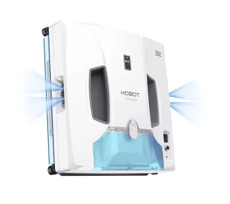 Robot do mycia okien Hobot SP 10 iScraper Zasilanie awaryjne 6000Pa
