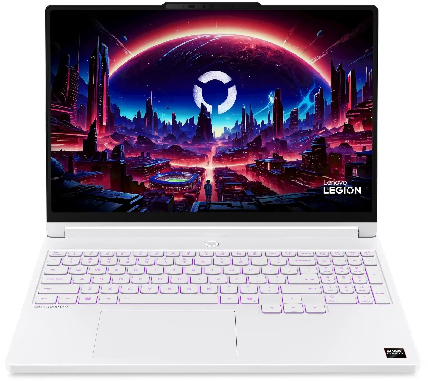 Laptop gamingowy Lenovo Legion 5 15AGP11 OLED 15,3" 165Hz Ryzen AI 7 450 16GB RAM 512GB Dysk SSD RTX5060 DLSS4 Win11 Biały Funkcje AI