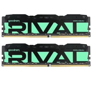 Pamięć RAM GoodRam Rival Radiant DDR4 64GB (2x32GB) 3200 CL18 Zielony