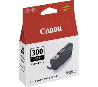 Tusz Canon PFI-300PBK Czarny 14,4 ml