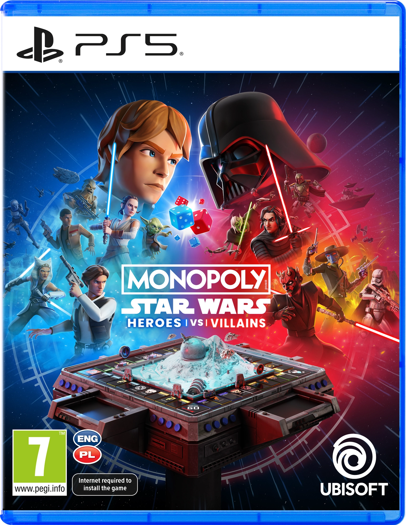 Monopoly Star Wars Heroes vs Villains Gra na PS5