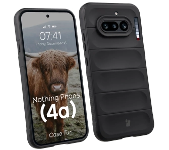 Etui Bizon Case Tur do Nothing Phone (4a) Czarny