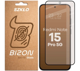 Szkło hartowane Bizon matowe Glass Matte do Xiaomi Redmi Note 15 Pro 5G