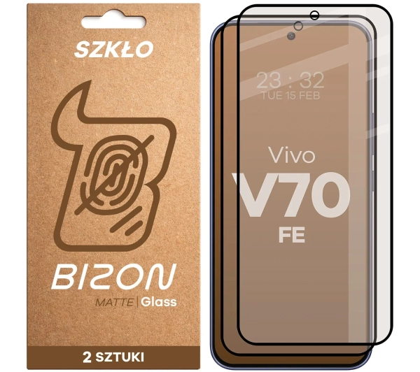 Bizon matowe Glass Matte Duo do Vivo V70 FE 5G 2 sztuki