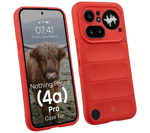 Bizon Case Tur do Nothing Phone (4a) Pro Czerwony