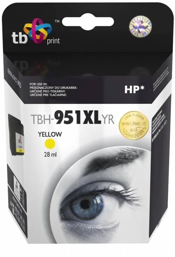Tusz TB Print TBH-951XLYR (zamiennik 951XL) Żółty 20 ml