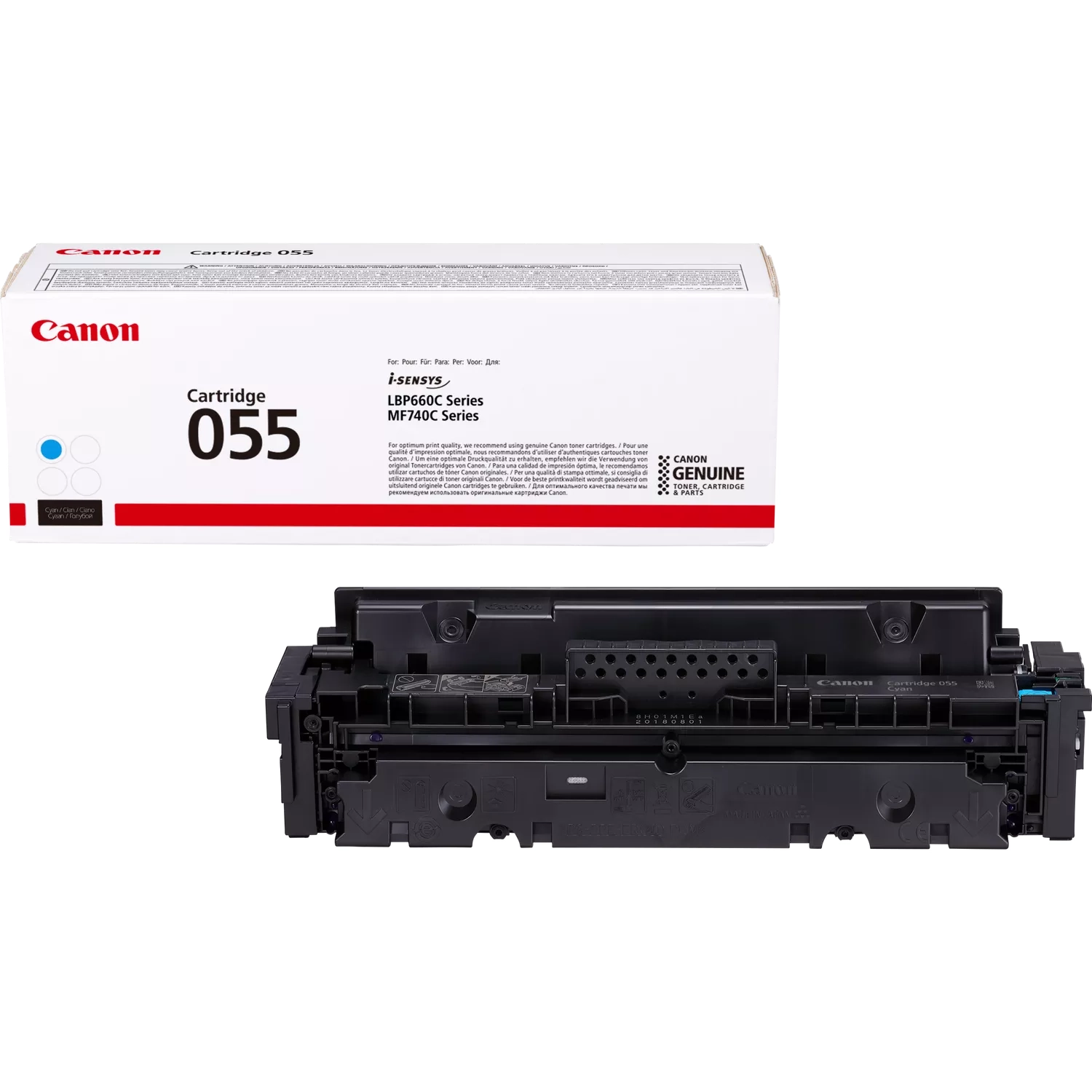 Toner Canon CRG-055 Błękitny