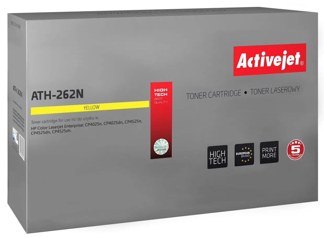 Toner ActiveJet ATH-262N (zamiennik 648A) Żółty