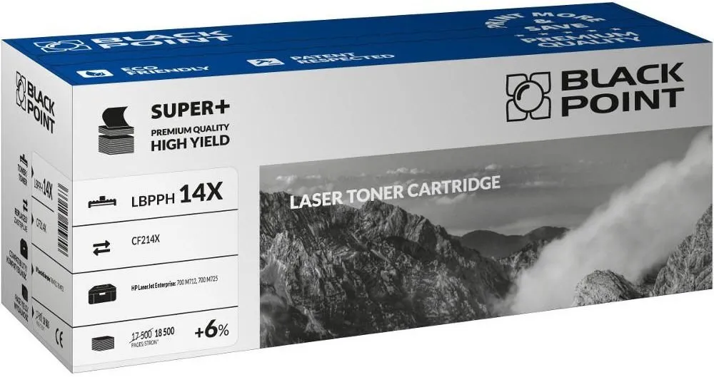 Toner Black Point LBPPH14X (zamiennik CF214X) Czarny