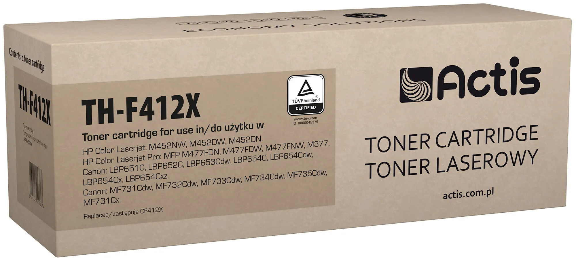 Toner Actis TH-F412X (zamiennik 410X) Żółty