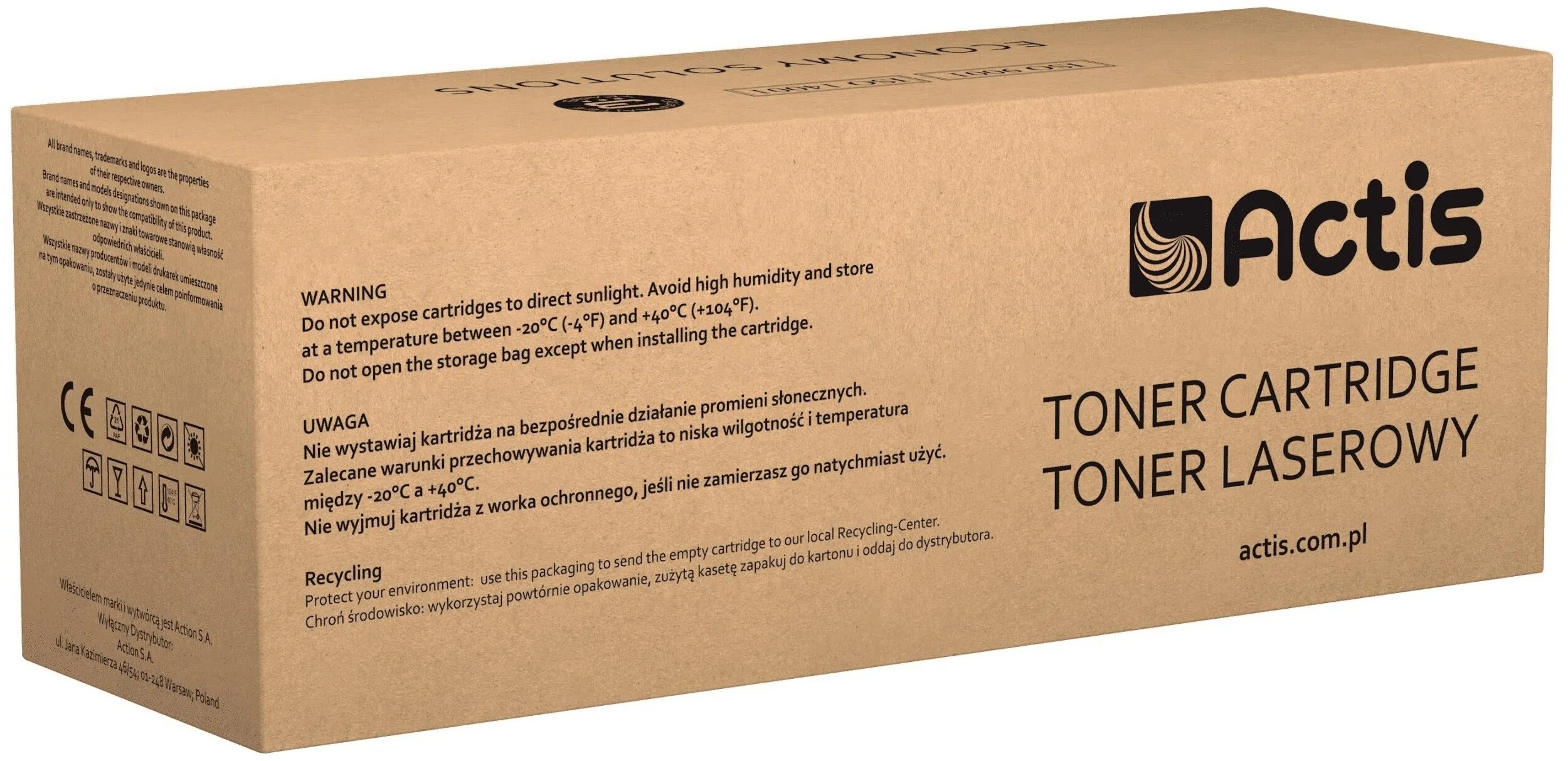 Toner Actis TH-402A (zamiennik 507A) Żółty