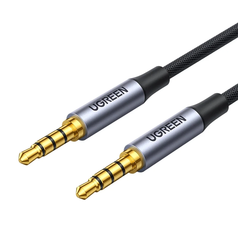 Kabel audio UGREEN AV183 jack 3.5mm - jack 3.5mm 1,5m Czarny