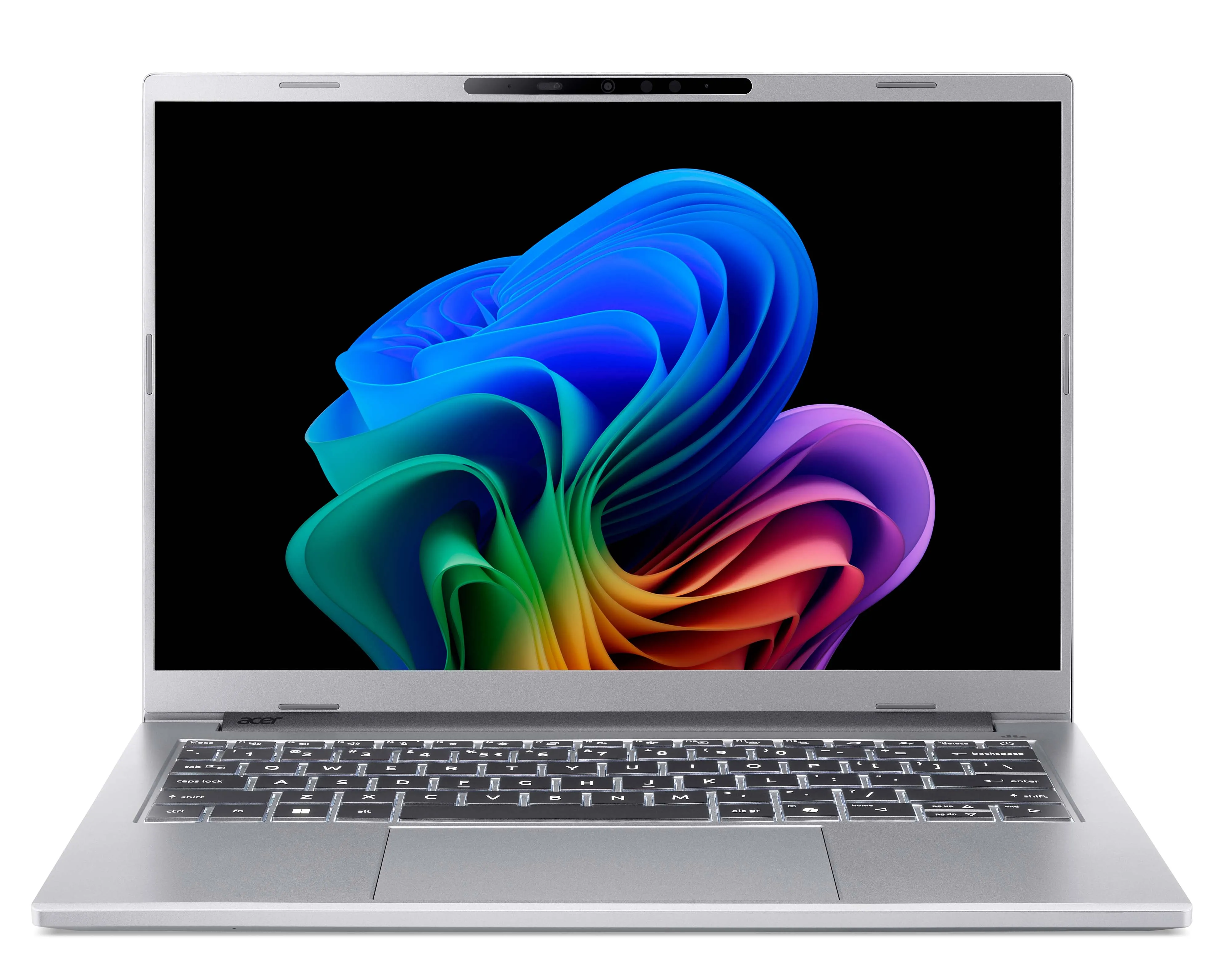 Laptop Acer Aspire 14 AI A14-61M 14" Ryzen AI 7 350 16GB RAM 512GB Dysk SSD Win11 Srebrny Funkcje AI