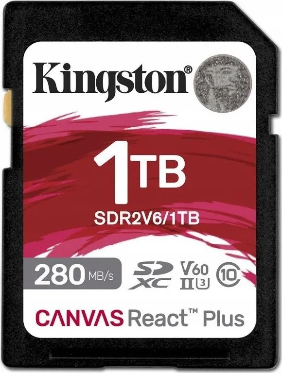 Karta pamięci Kingston Canvas React Plus SDXC 1TB