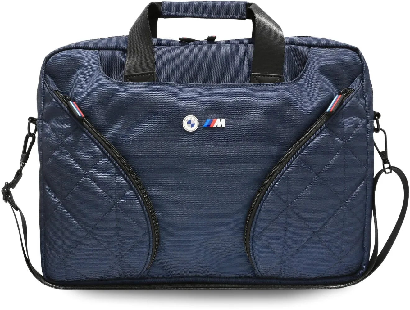 Torba na laptopa BMW Nylon Pockets & Metal Logo 16" Granatowy